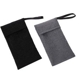 Pack of 2 soap bags, soap bag, soap net, soap bag for solid shampoo, soap bag for shower, soap bags for exfoliating bath and shower sponges for body peeling