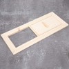 Fdit Hemlock Sauna Ventilation Grille Ventilation Grille for Sauna Rooms