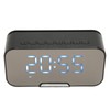 Bluetooth Speaker with Digital Alarm Clock Temperature Display Voice Announcement