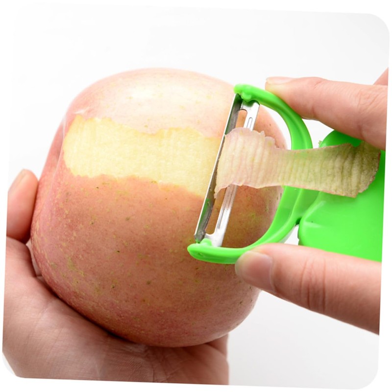 Mikinona 2pcs Foldable Fruit Peeler Foldable Vegetable Peeler Random Color