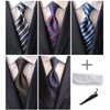 BIZ GUARD [5 Washable Ties + Tie Clip + Tie