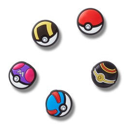Crocs 10015745 Jibbitz Poke Ball 5 Pack