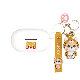 TSVSXS Cute Case Compatible with Beats Solo Buds(2024) with Keychain, Soft Silicone Anime Protective Cases Wireless Earbuds Cartoon Accessories for Kids