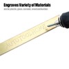 AUTOTOOLHOME 10pcs Scribe Tips Engraver Bits Carbide Point Bit Nozzle