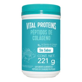 Péptidos De Colágeno Vital Proteins En Polvo Sin Sabor 221g