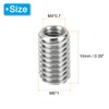 PATIKIL 10pcs Thread Adapter Sleeve Reducing Nuts M6*1 Female to