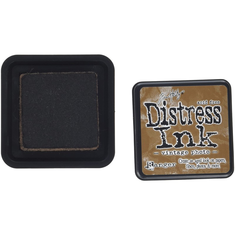 Ranger Tim Holtz DIS-19527 Distress Pad, Vintage Photo, Brown, 3