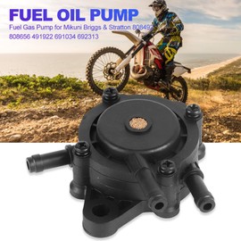 Fuel Pump, Electric Fuel Gas Pump Gas Vacuum Fuel Pump, Small Engine Lawn Mower Tractor for Mikuni 808492 808656 491922 691034 692313