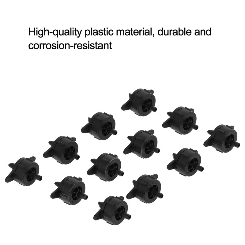 100Pcs 4L Pressure Compensating Drip Emitters Detachable Irrigation Dripper Nozzle