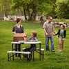 Lifetime 80373 Portable Folding Camping RV Picnic Table and Bench