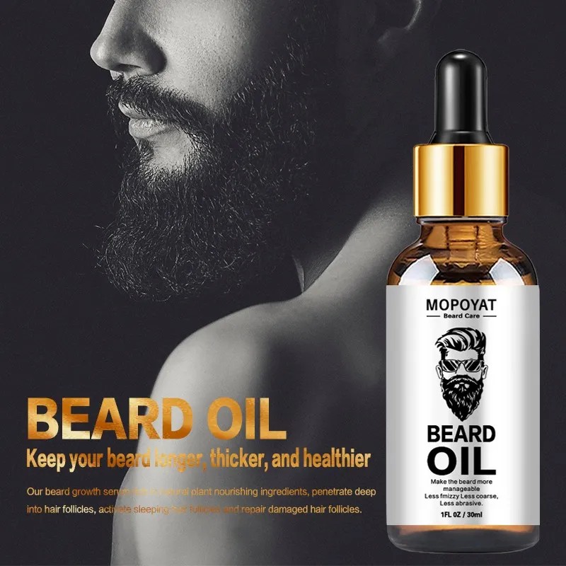 30 Ml Aceite Natural Para El Crecimiento La Barba Los