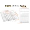 IEEK Utensil Organizer for Kitchen Drawers Expandable Flatware Organizer Utensil