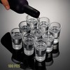 TREEHAC 100 Pcs 1.5 oz Clear Acrylic Shot Glasses with