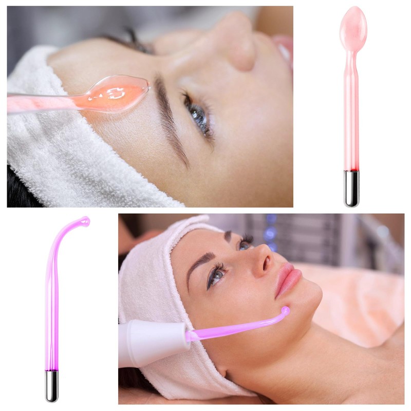 Hochfrequenzstab Gesicht mit 6 Sonden, Hochfrequenzstab, High Frequency Wand, Radiofrequenz