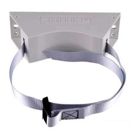 Wall-Mounted Bracket Single Wall Bracket for Compressed Gas Cylinders Holder (Gray)