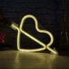 Adorable Heart shape LED Light Decorative Wall Hanging Lamp for