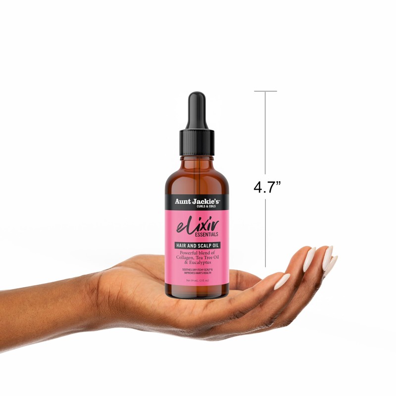Aunt Jackie's Elixir Collagen & Tea Tree Oil Hair &