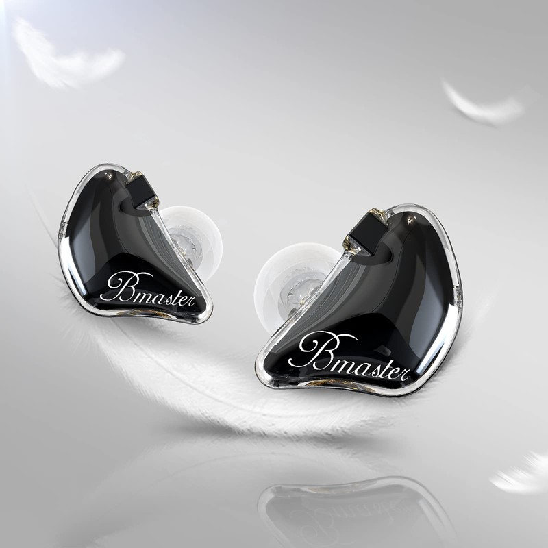 BASN Bmaster - Auriculares de triple monitor con dos cables