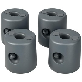 Outsunny Pop up Canopy Weights Set of 4 with Lock Design for Wind Resistance, 104LBS Stably Secure Weights for Tent Gazebo Umbrella, Water or Sand Filled