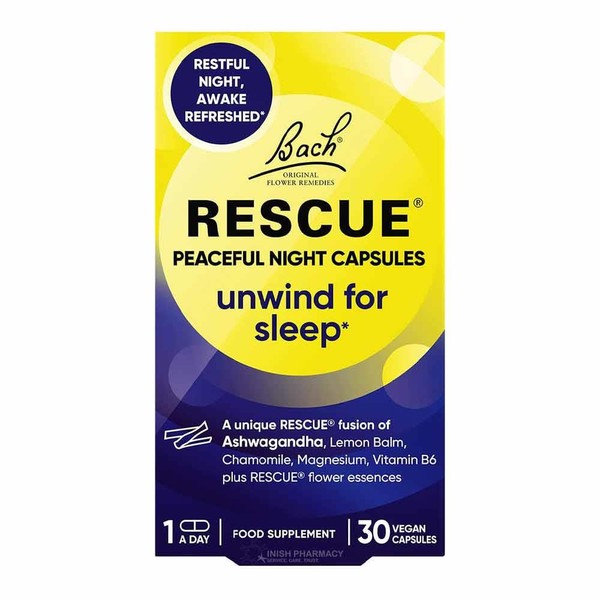 Bach Rescue Remedy Peaceful Night Capsules 30 Pack