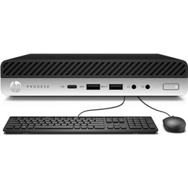 HP EliteDesk 800 G3 Mini Business Desktop Computer, Intel Quad-Core i3-6100 3.2Ghz Performance PC, 8GB DDR4, 256GB SSD, DisplayPort, WiFi & Bluetooth, Windows 11 Professional (Renewed)
