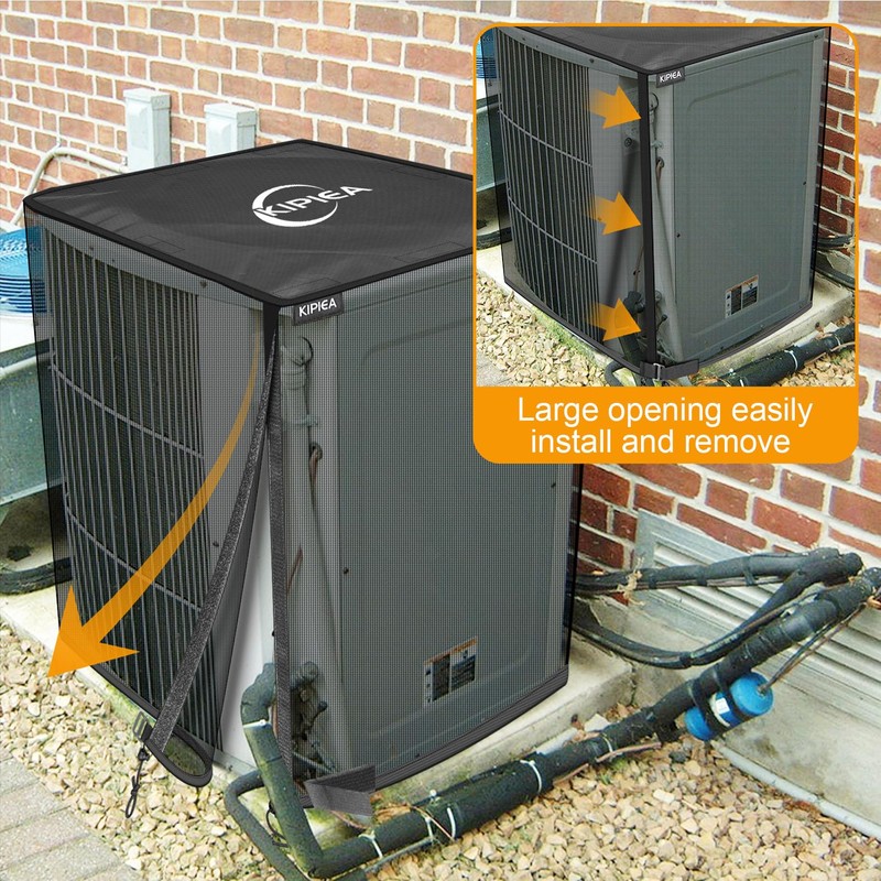 Kipiea 2 in 1 Upgraded Full Mesh Outdoor AC Unit