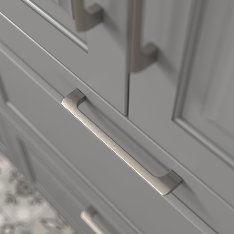 monti hardware | 1 Pack Brushed Nickel 5 Inch Hole