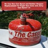 No Cap Gas Can Spout and Rubber Stopper Replacement for
