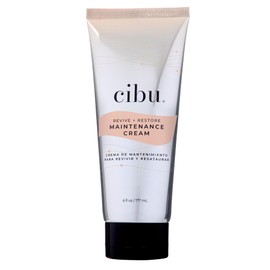CIBU Revive and Restore Maintenance Cream | Heat Protectant for Hair with Oleic Acid, Linoleic Acid, Vitamin E & Vitamin K | Heat Protectant Cream to Fortify, Strengthen & Smooth Hair Strands | 6oz