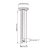 sourcing map Single Hole Clevis Pins - 8mm X 40mm