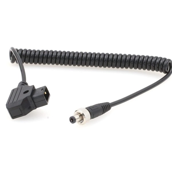 ZBLZGP D-Tap to Locking Right Angle DC 5.5x2.1mm Power Cable