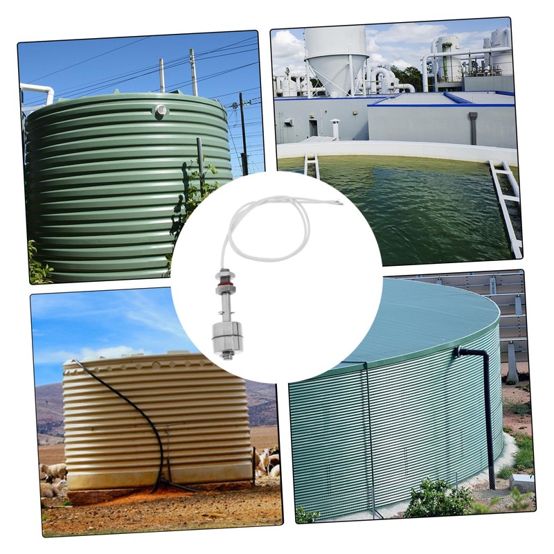 ULTECHNOVO Stainless Steel Float Valve for and Hydroponics Water Shut