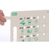 Finger Board with Turbid Sound Chart, Language Disorders, Includes Finger