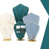 목걸이 진열대 거치대 악세서리 보관 정리대 소형 (WFJBUIU) Necklace display stand accessory storage organizer small (WFJBUIU)