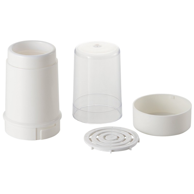 LIKE KIT STK-20 Chopsticks Holder with Cover, White (Diameter x