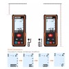Meterk MK60 Handheld Digital Distance Meter LCD Display Backlight Angle