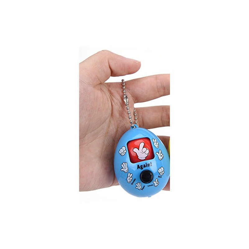 AttractionOil Gifts Rock Paper Scissors Egg Toy Random Spinner Keychain