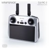 WRAPGRADE Skin Compatible with DJI RC 2 (Black Bumpy CAMO)