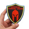 Pack of 2 Patches Embroidery Ukraine Military Tactical Badge with