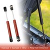 ACROPIX 6pcs 7.5" 10lb/45N Red Universal Lift Support Gas Strut