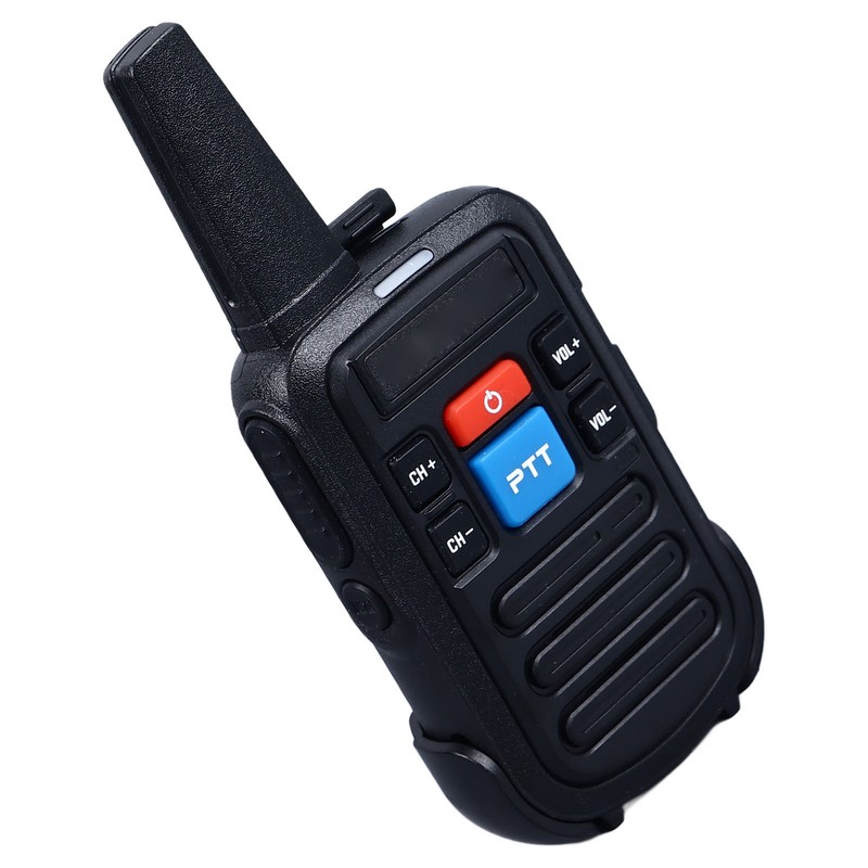 Mini Walkie Talkies 2W/0.5W 16 Channel Lightweight Two Way Radio