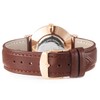 Alienwork IK Men's / Women's Ultra Flat Slim Watch with