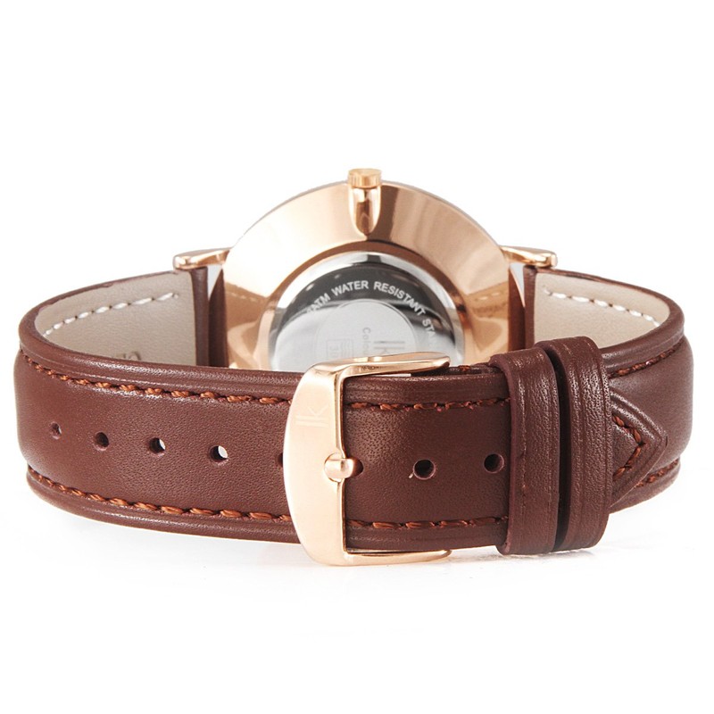 Alienwork IK Men's / Women's Ultra Flat Slim Watch with