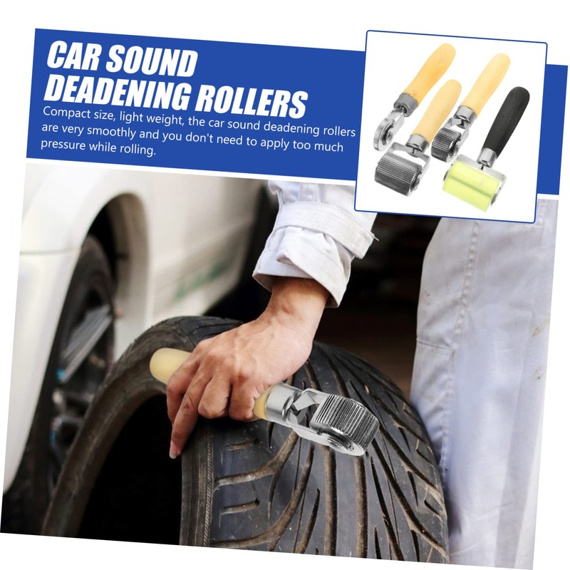 DOITOOL Car Deadening Roller Car Noise Roller Tire Repair Tools