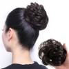 Tripe band wig long hair bun 3p (WFLOQBQ) / 곱창밴드 가발 롱머리 올림머리 3p (WFLOQBQ)