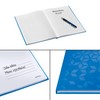 Leitz WOW 46261036 A4 Squared Hardback Notebook 160 Pages 80