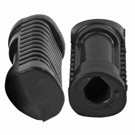 Reposapiés delanteros de motocicleta, reposapiés, almohadilla de goma, cubierta de agarre para CG 125 para cg 125 bremsen Reposapiés Almohadilla de agarre de goma