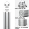 Triple Tree 26OZ Vacuum Insulated Stainless Steel Water Bottle, Double