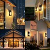 BesLowe Outdoor Wall Light Fixtures, Exterior Waterproof Wall Lanterns, Bronze
