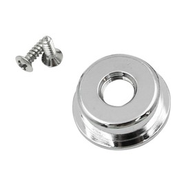 Alnicov Guitar Neck Plate String Ferrules & Jack Plate Hardware Set for Tele Telecaster Style Electric Guitar Replacement Parts Chrome